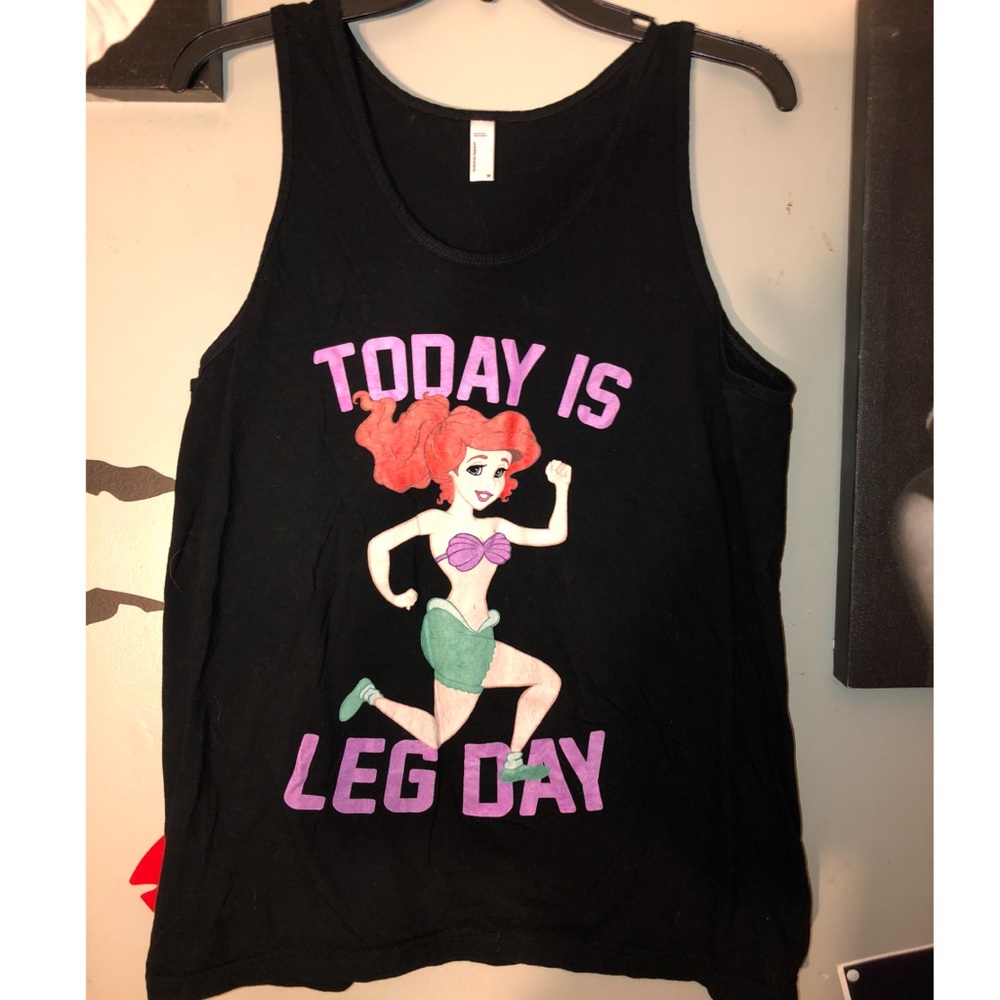 princess Ariel gym shirt